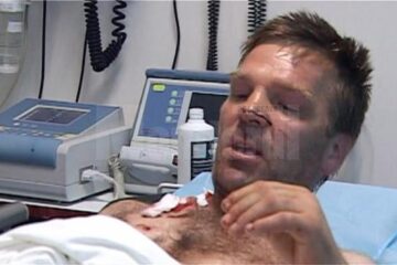 Gheorghe Andriș, bărbatul înjunghiat, a rămas internat în spital, la Chirurgie