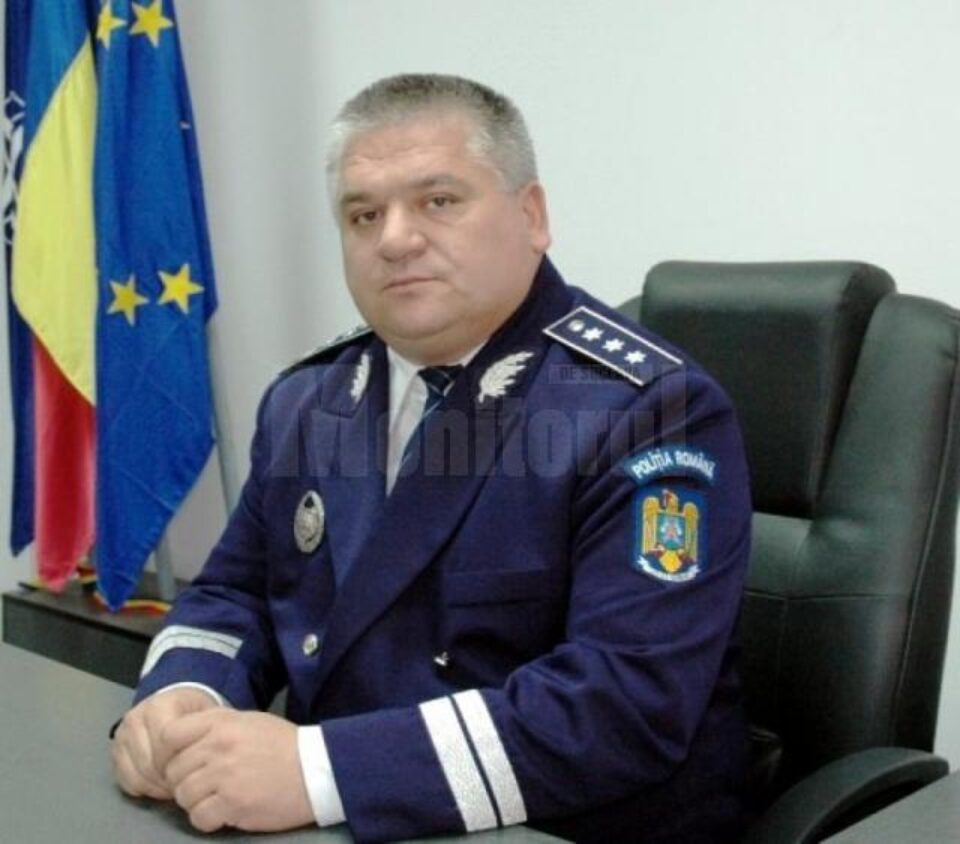 Șeful interimar al Inspectoratului de Poliție al Județului (IPJ) Suceava, comisarul-șef Ioan Crap Șeful interimar al Inspectoratului de Poliție al Județului (IPJ) Suceava, comisarul-șef Ioan Crap