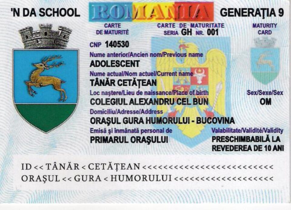 Absolvenții claselor a XII-a de la Colegiul „Alexandru cel Bun” au sărbătorit finalul de liceu românește