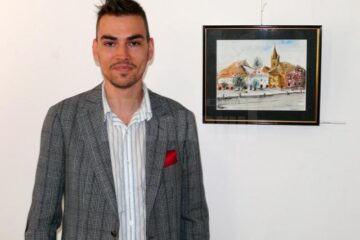 Artistul plastic fălticenean Alexandros Karciukas