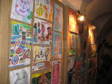 Parte din lucrările premiate la Expoziția-concurs „Vis de copil în casa bunicilor”