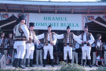 Hramului comunei Burla, sărbătorit de Rusalii - Pogorârea Duhului Sfânt