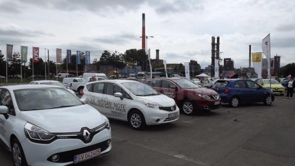La Mega Drive Test sucevenii au avut de ales dintr-o gamă diversificată de modele și producători auto