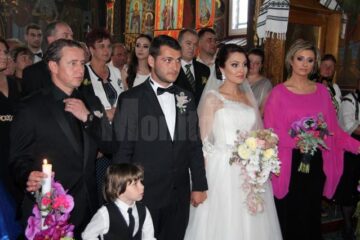 Laurențiu Reghecampf și Ana Maria Prodan, nași la Gura Humorului