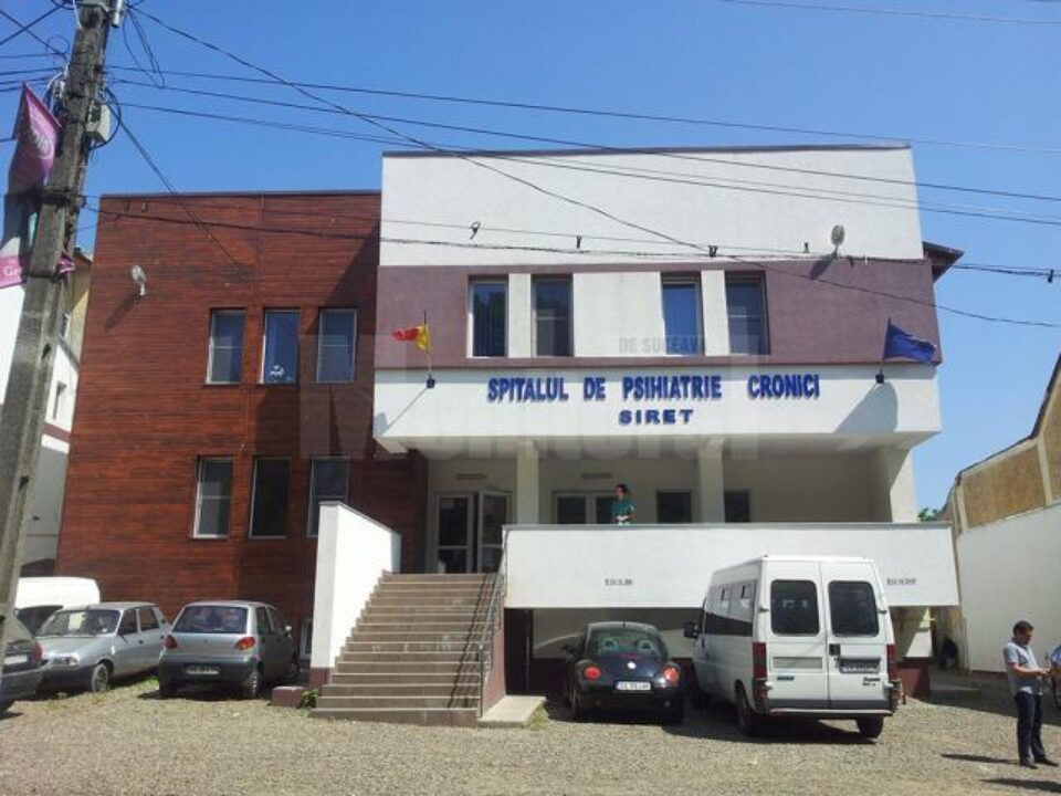 Noua clădire a Spitalului de Psihiatrie Cronici Siret