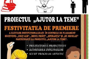 Proiectul „Ajutor la teme” - Festivitate de premiere