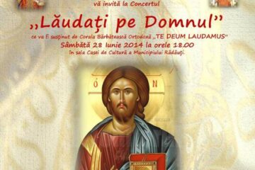 „Lăudați pe Domnul”, la Casa de Cultură Rădăuți