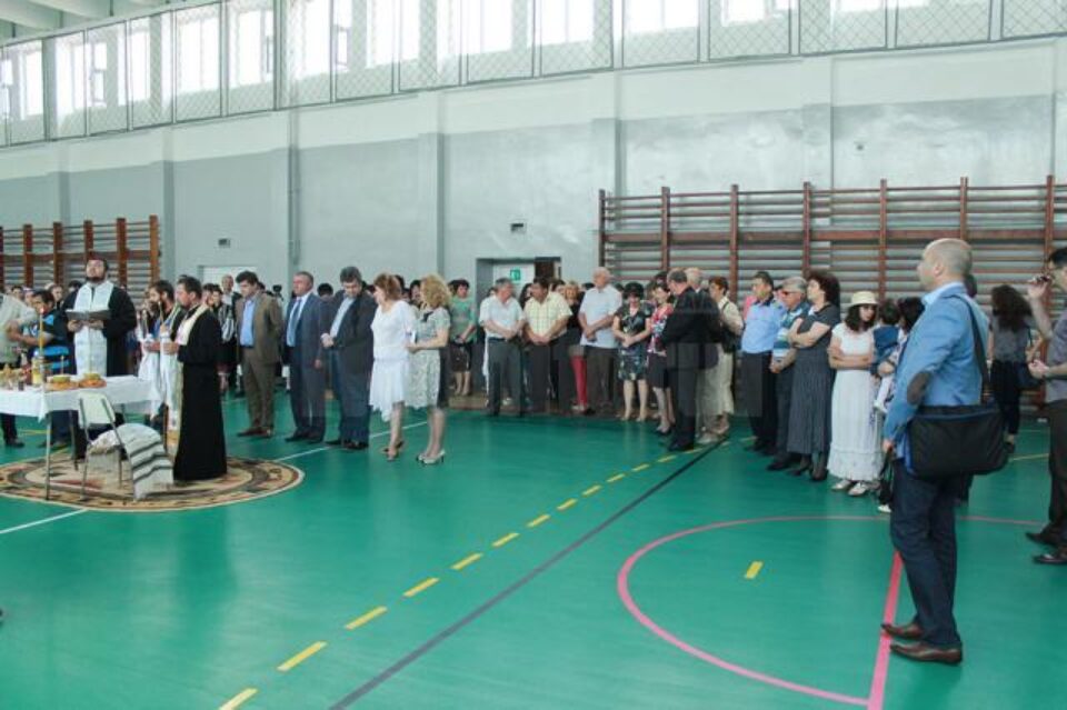 Inaugurarea sălii de sport și a cabinetului de kinetoterapie