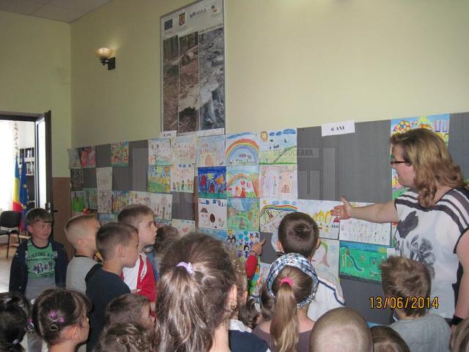 Concurs de artă plastică, la Grădinița „Luminița” din Siret