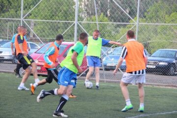 Nae Grosu și Mihai Gurița sunt două foste glorii ale fotbalului sucevean, care în prezent activează în campionatul de old-boys
