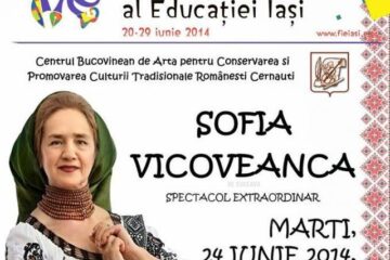 Sofia Vicoveanca, la Cernăuți