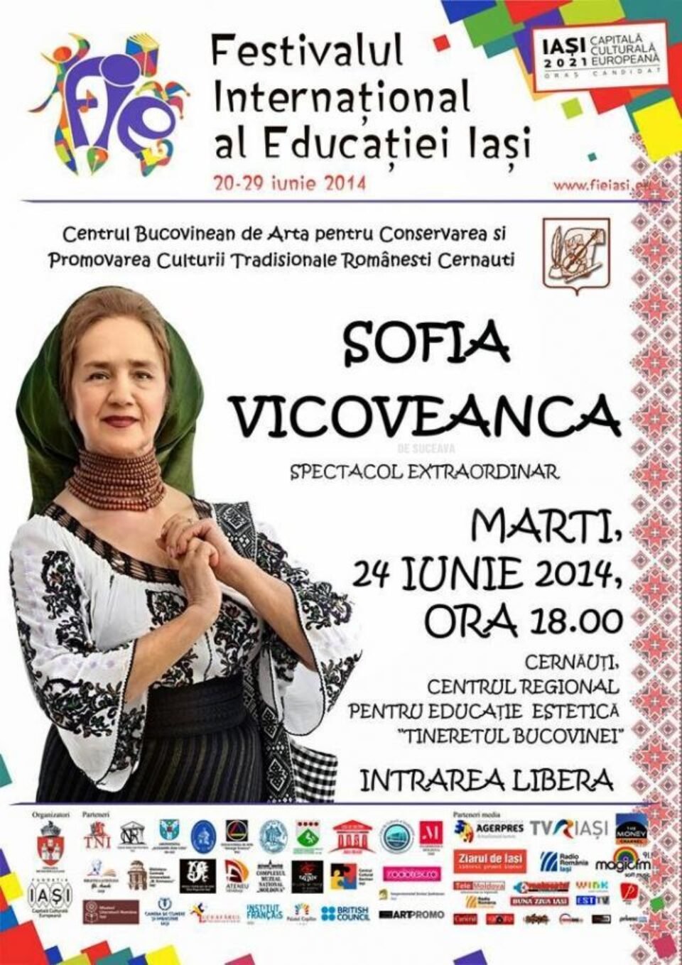 Sofia Vicoveanca, la Cernăuți