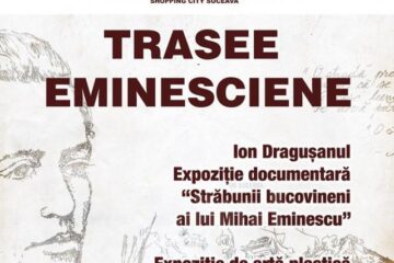 „Trasee eminesciene”, la Shopping City Suceava
