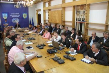 Ședința de ieri a Colegiului Prefectural