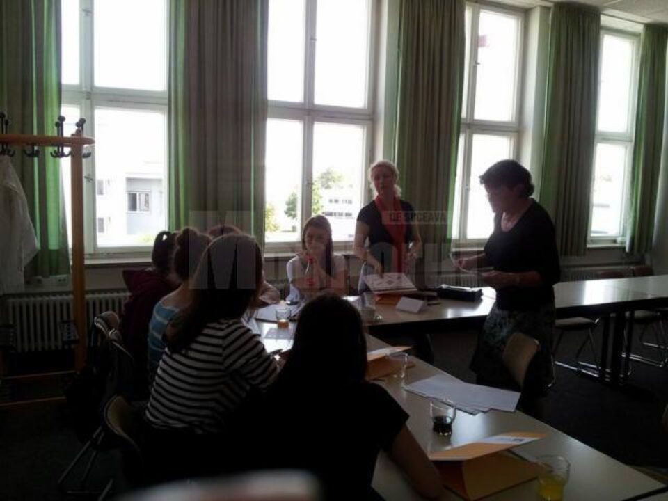 Elevii au participat și la cursuri intensive de limbă germană