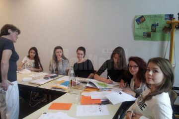Elevii au participat și la cursuri intensive de limbă germană