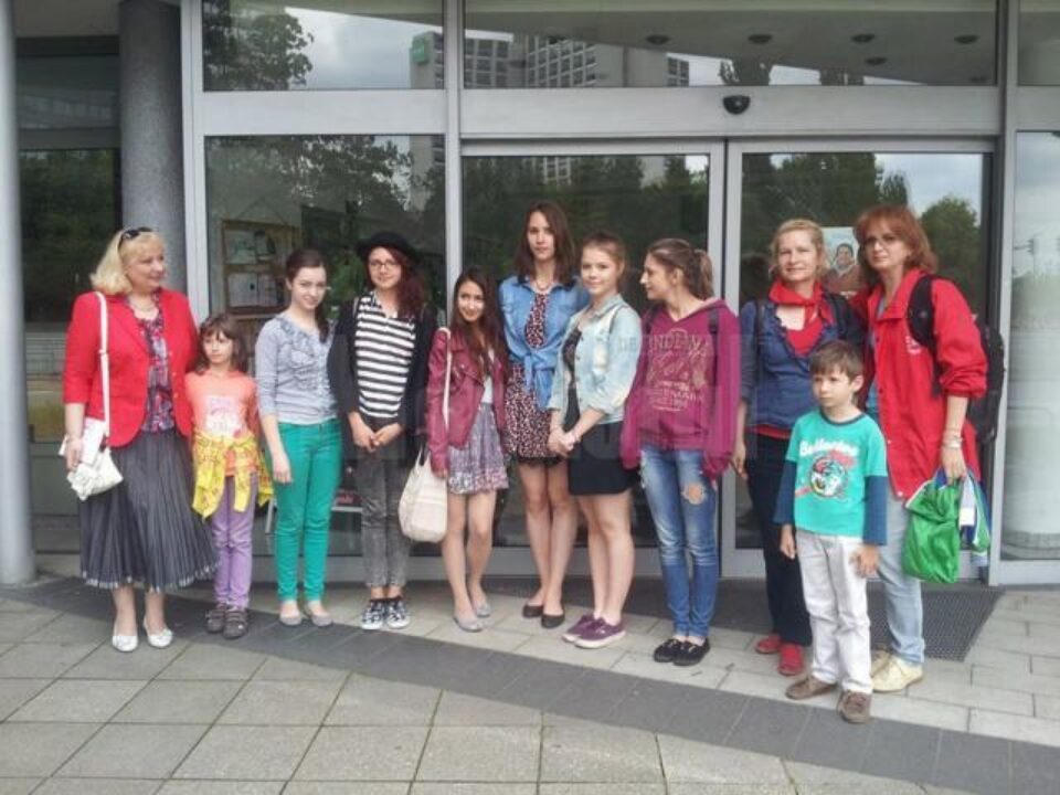 Elevii au participat și la cursuri intensive de limbă germană