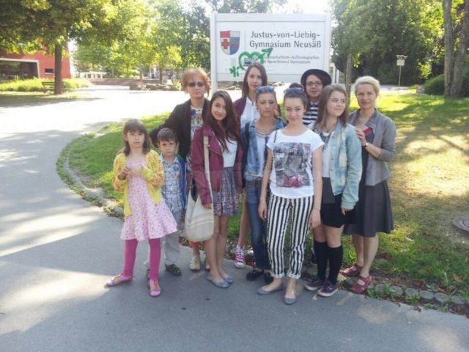 Elevii au participat și la cursuri intensive de limbă germană