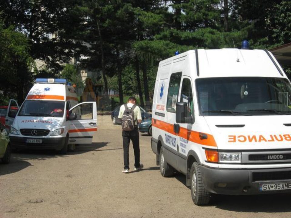 La Serviciul de Ambulanță Județean Suceava se înregistrează zilnic între 150 și 170 de solicitări telefonice