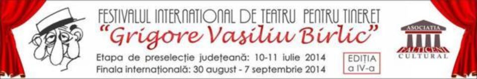 Începe etapa de preselecție a Festivalului de Teatru pentru Tineret “Grigore Vasiliu Birlic” Începe etapa de preselecție a Festivalului de Teatru pentru Tineret “Grigore Vasiliu Birlic”