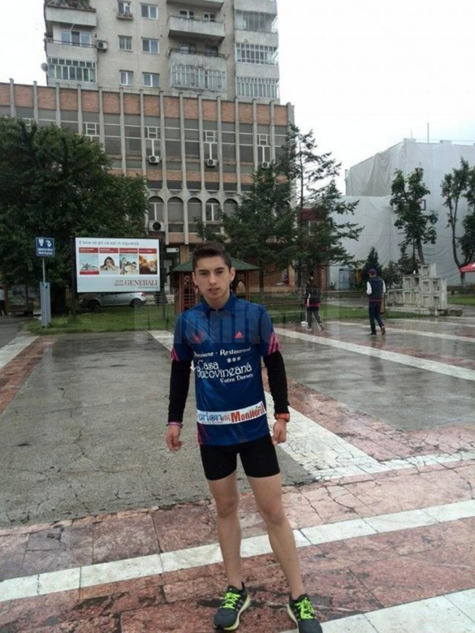 Claudiu Daniel Mihăescu a luat medalia de argint deși terminase cursa pe primul loc