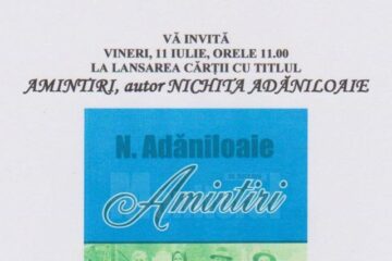 „Amintiri”, de Nichita Adăniloaie