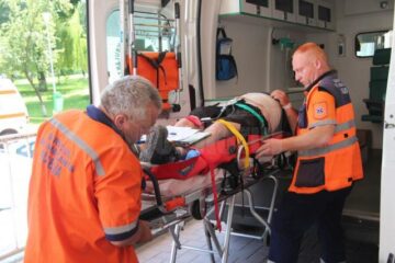 Unul dintre răniții din accident
