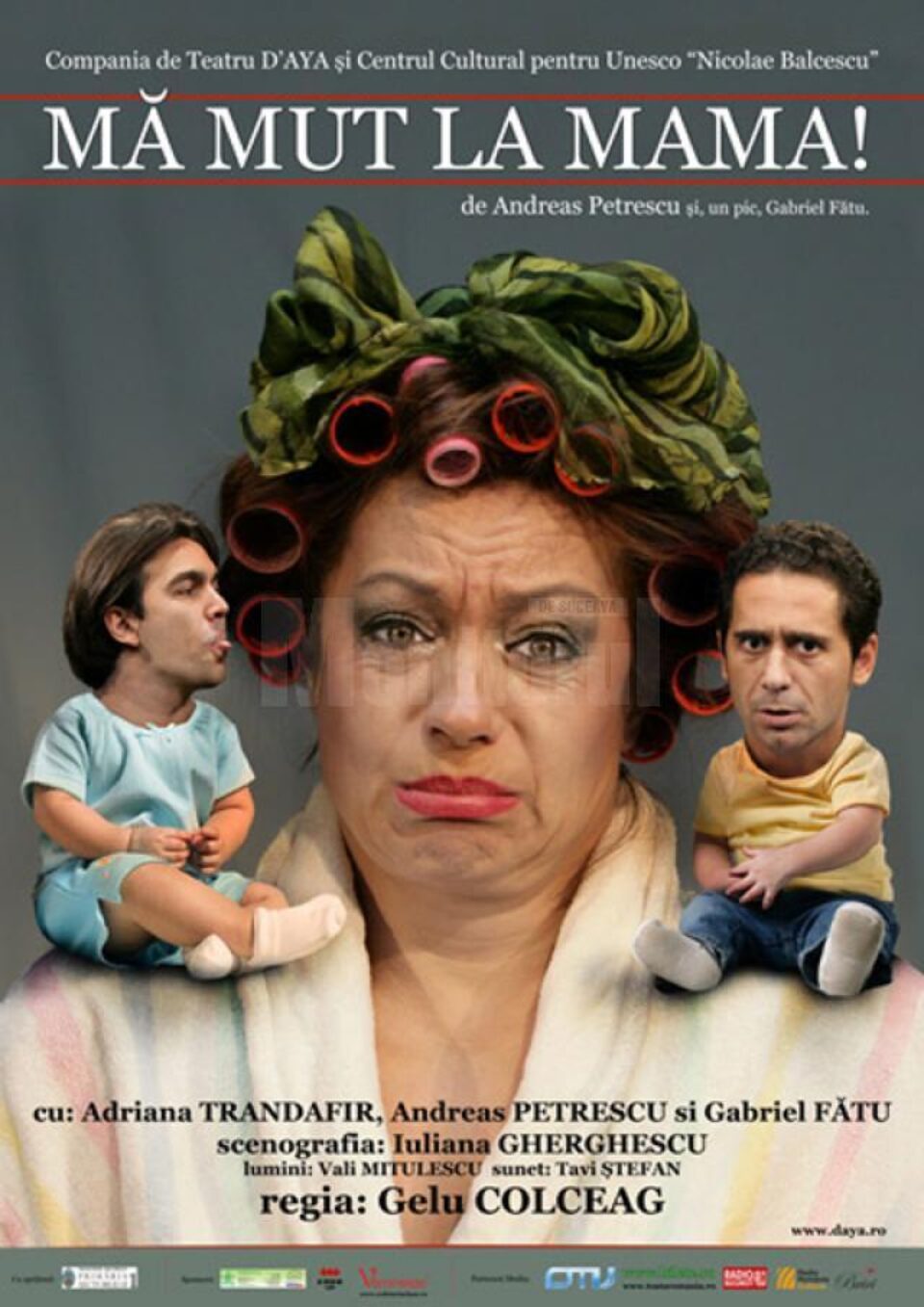 Spectacolul de teatrul „Mă mut la mama!”, la Vatra Dornei