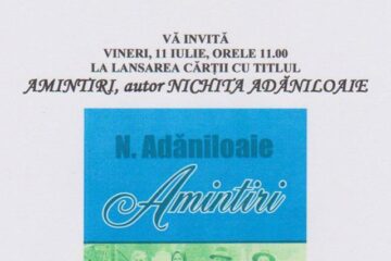 „Amintiri”, de Nichita Adăniloaie