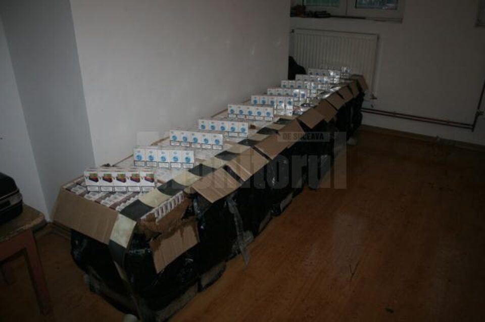 Polițiștii de frontieră de la Sectorul Brodina au reușit să intercepteze un transport de țigări de contrabandă