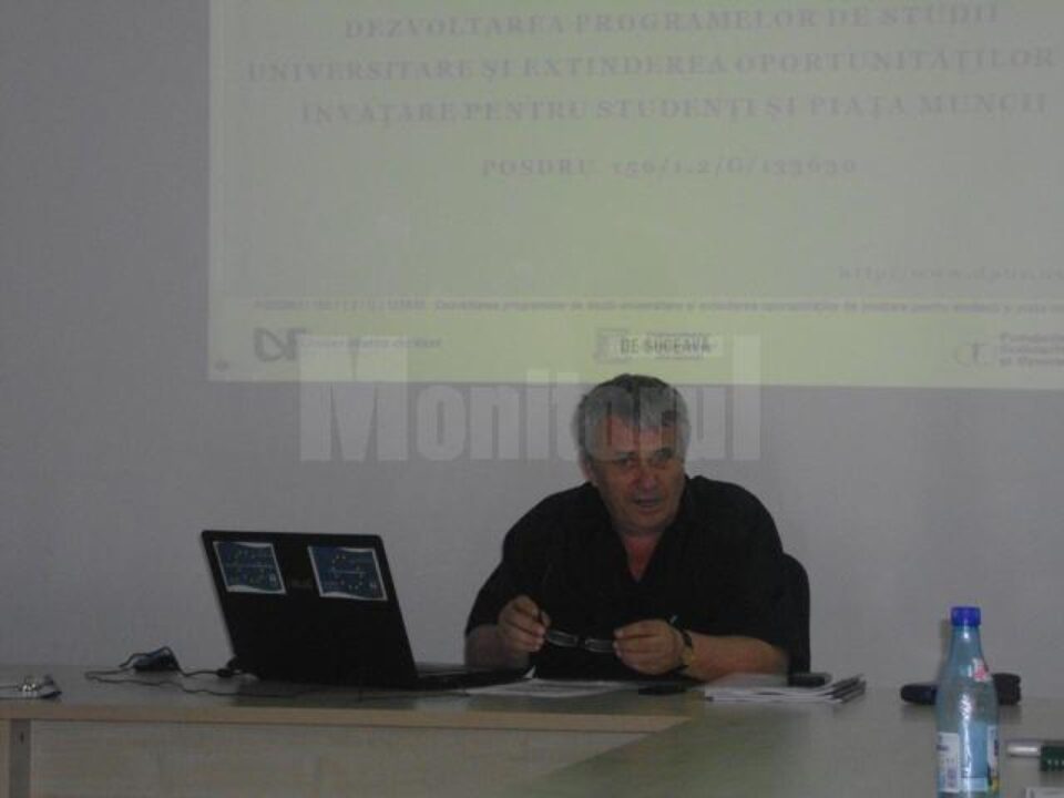 Managerul de proiect, universitarul George Neamțu