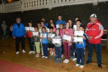 Concursul de badminton s-a desfășurat într-un spațiu neconvențional