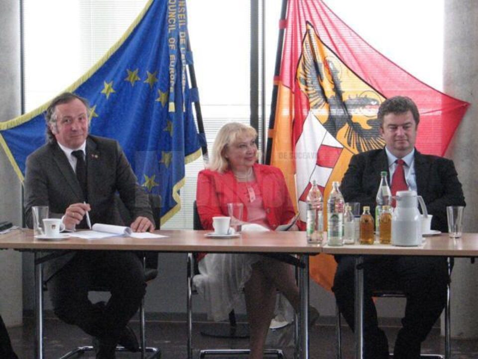 Întâlnire cu consulul României la Munchen, Carmen Agoutin