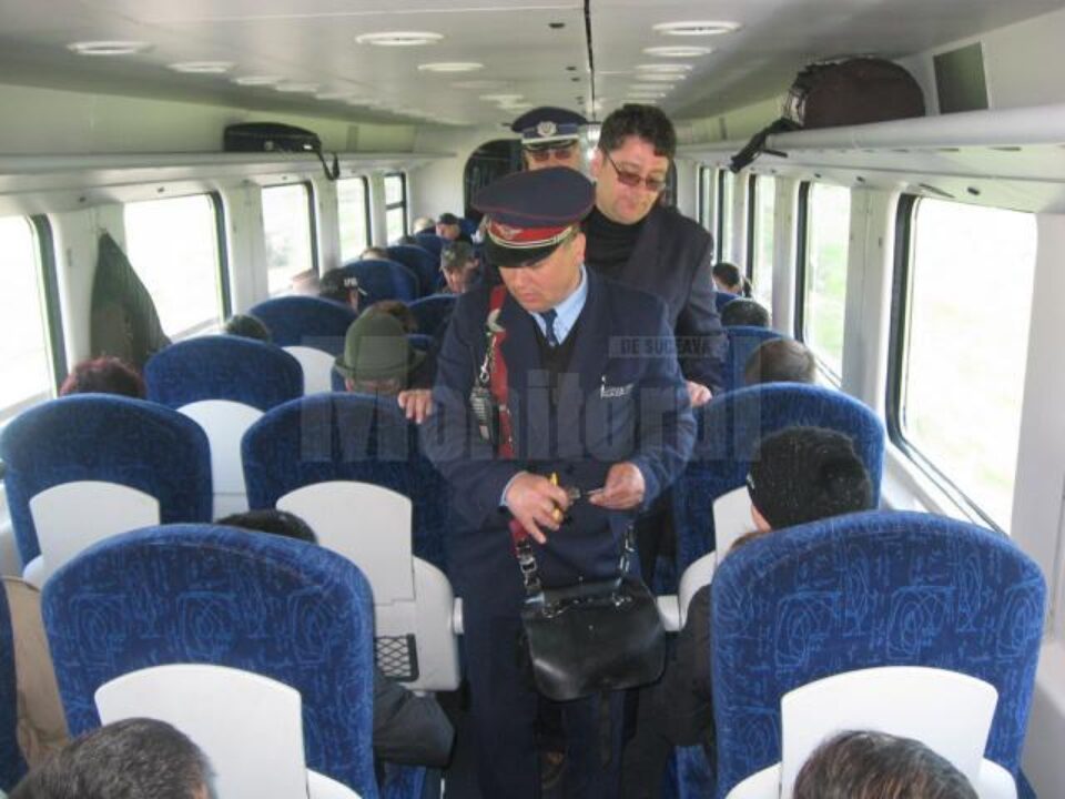 În trenuri au fost organizate patrule