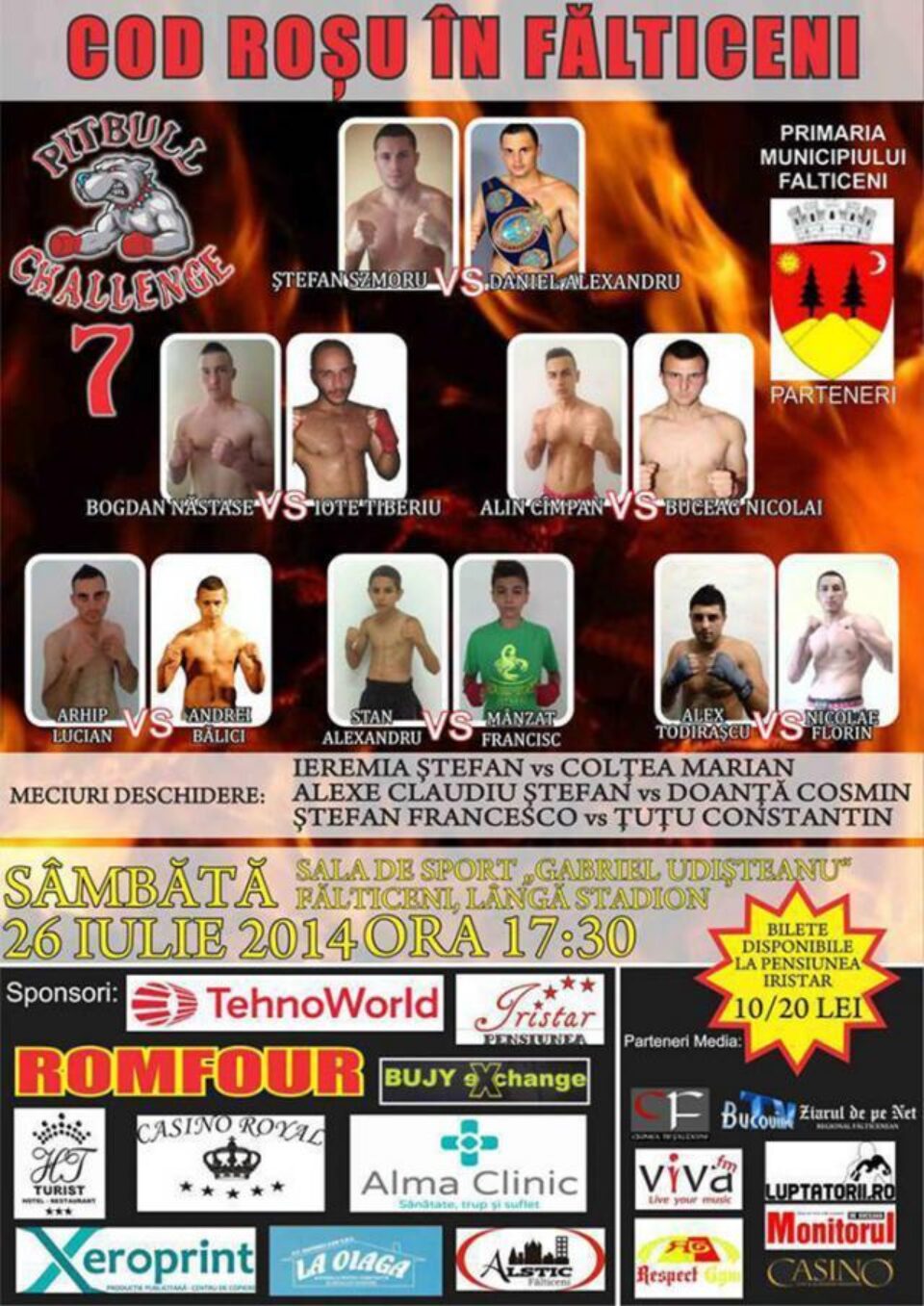 Gala Pitbull Challenge 7 – Cod roșu în Fălticeni
