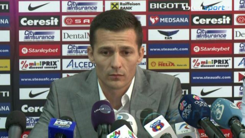 Antrenorul steliștilor știe că orice meci din cupele europene este extrem de dificil