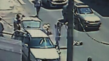 Accidentul surprins de o cameră video