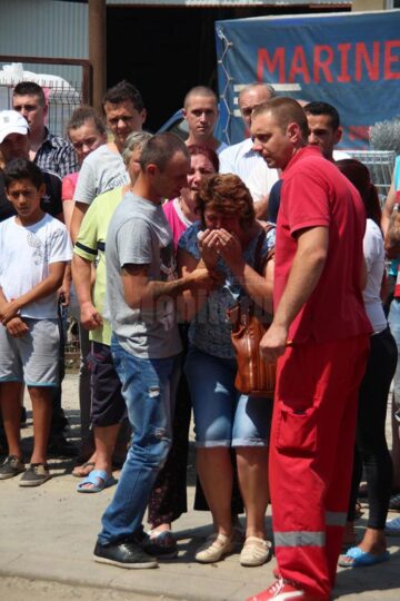 Scene de coșmar la locul tragediei