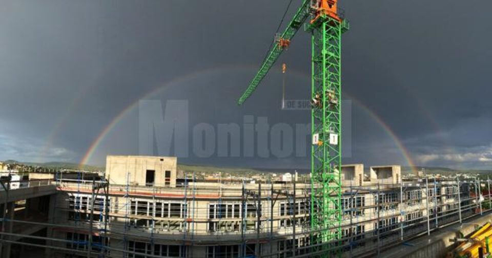 Extinderea spitalului din Heilbronn a însemnat lucrări pe o suprafață de circa 27.000 mp