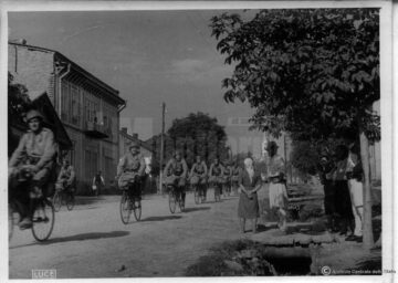 Desant călare și pe biciclete al armatei italiene în Bucovina