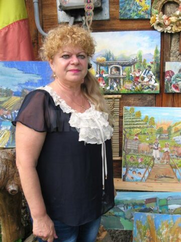 Artista plastică Maria Monica Goșoiu