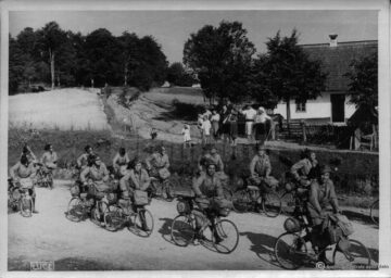 Desant călare și pe biciclete al armatei italiene în Bucovina