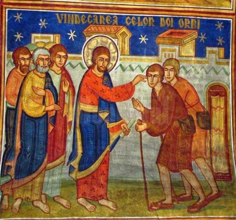 Vindecarea a doi orbi și a unui mut în Capernaum