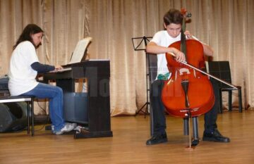 O parte dintre instrumentiștii de la masterclass-ul “Muzica la altitudine” de la Poiana Stampei vor concerta la Ateneul Român