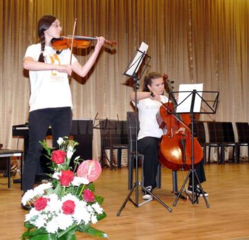 O parte dintre instrumentiștii de la masterclass-ul “Muzica la altitudine” de la Poiana Stampei vor concerta la Ateneul Român