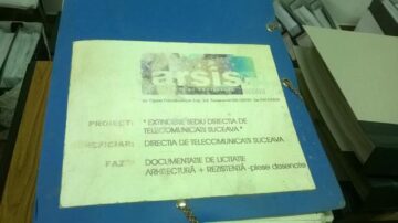 Documentatia cladirii noi a Romtelecom, nefolosita niciodata