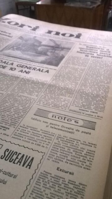 Zori Noi, iulie-septembrie 1969 stiri