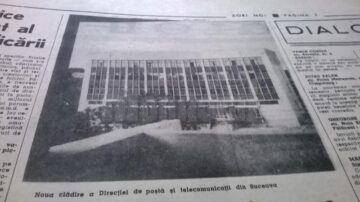 Clădirea Poștei, Zori Noi, 30 august 1969