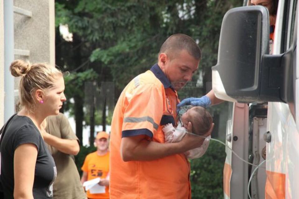 Copilul a fost adus în stare gravă la spitalul din Botoșani