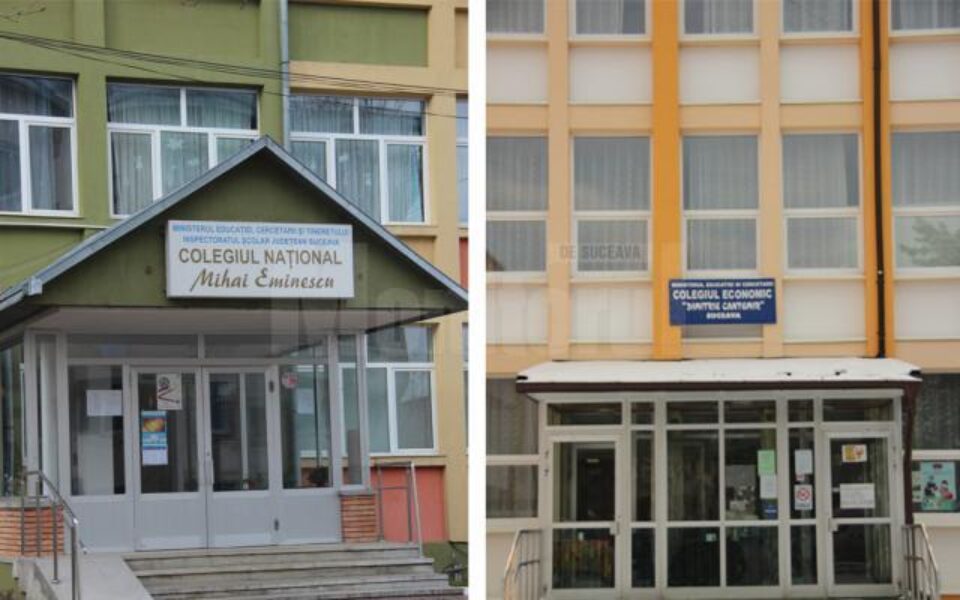 Lucrările examinaților vor fi corectate la Colegiul Național „Mihai Eminescu” Suceava și Colegiul Economic „Dimitrie Cantemir” Suceava